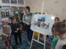 День снятия блокады Ленинграда, группа "Почемучки" День снятия блокады Ленинграда, группа "Почемучки".