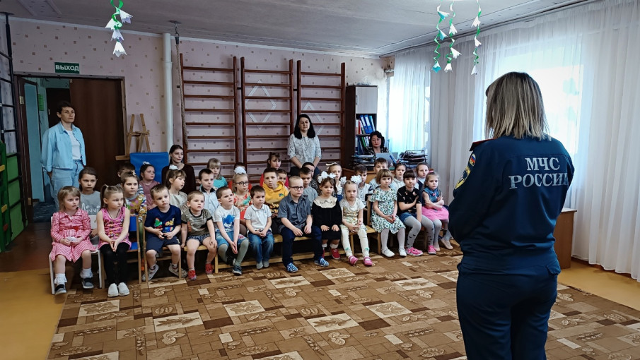 Встреча воспитанников с представителем МЧС Встреча воспитанников с представителем МЧС.